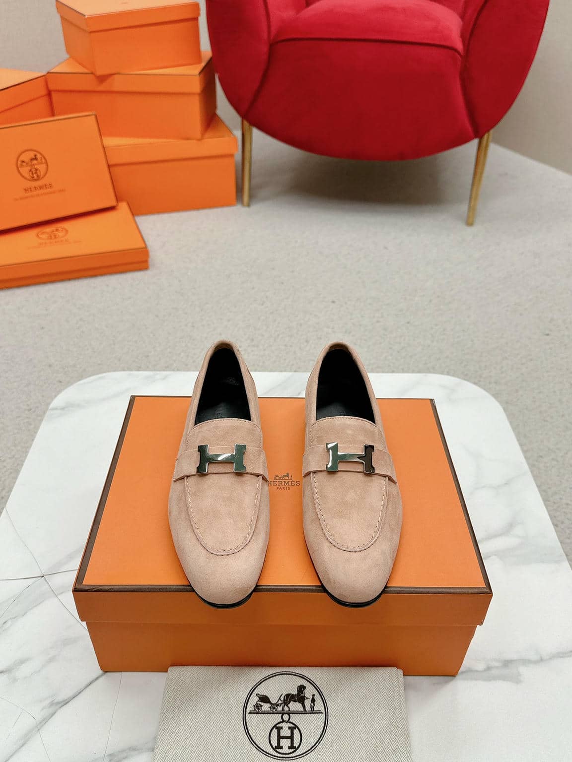 Hermes Loafer Ｈ-29